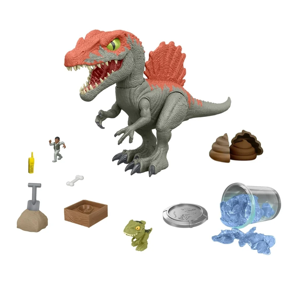 Jurassic World Crushivores Spinosaurus Toy - Image 2
