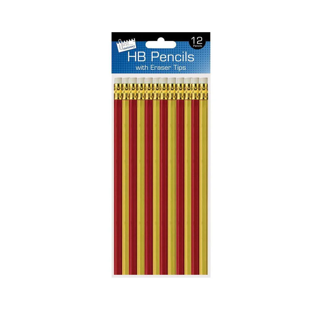 Just Stationery Pencils HB | Pack of 12