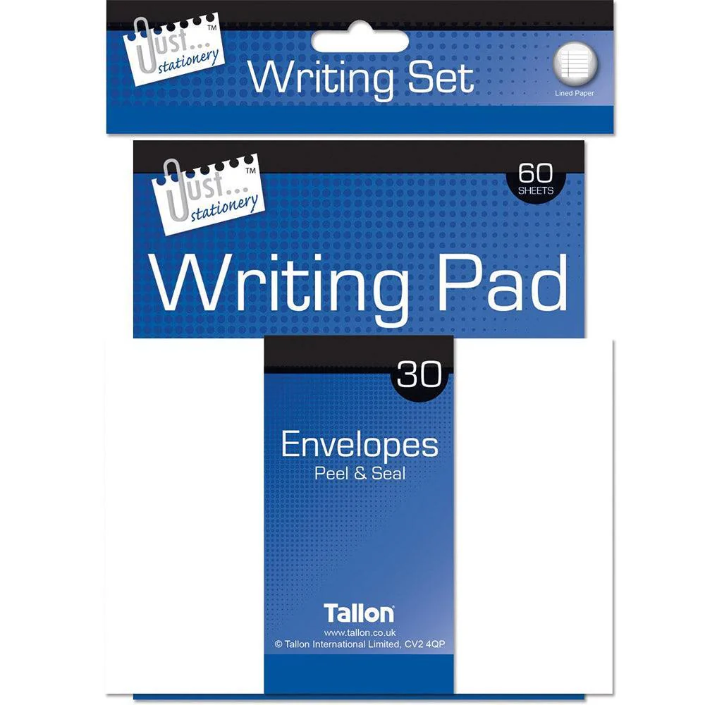 Just Stationery Writing Set | 60 Sheets