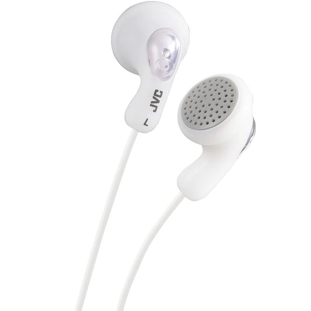JVC Coconut White Gumy In-Ear Earphones | 3.5mm Jack - Image 2