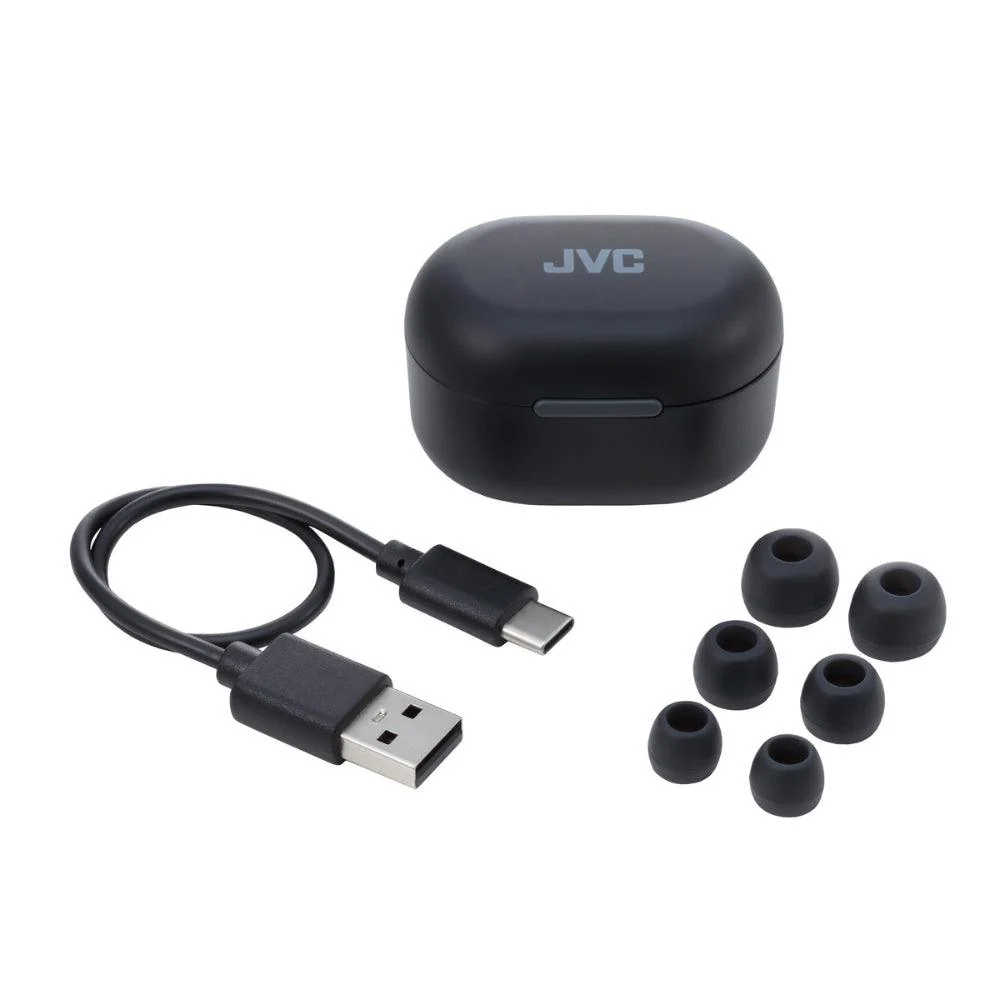 JVC Compact True Wireless with Noise Cancelling | Black - Image 5