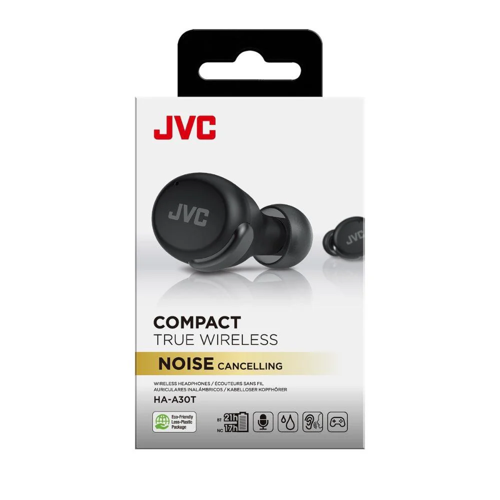 JVC Compact True Wireless with Noise Cancelling | Black - Image 9