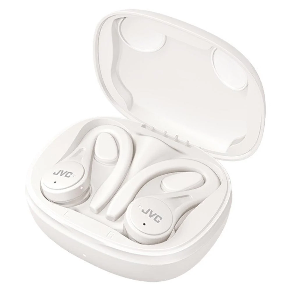 JVC Fitness True Wireless series HA-EC25T | White - Image 4