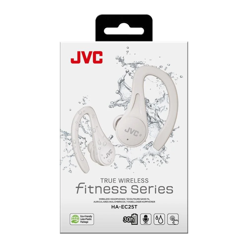 JVC Fitness True Wireless series HA-EC25T | White - Image 6
