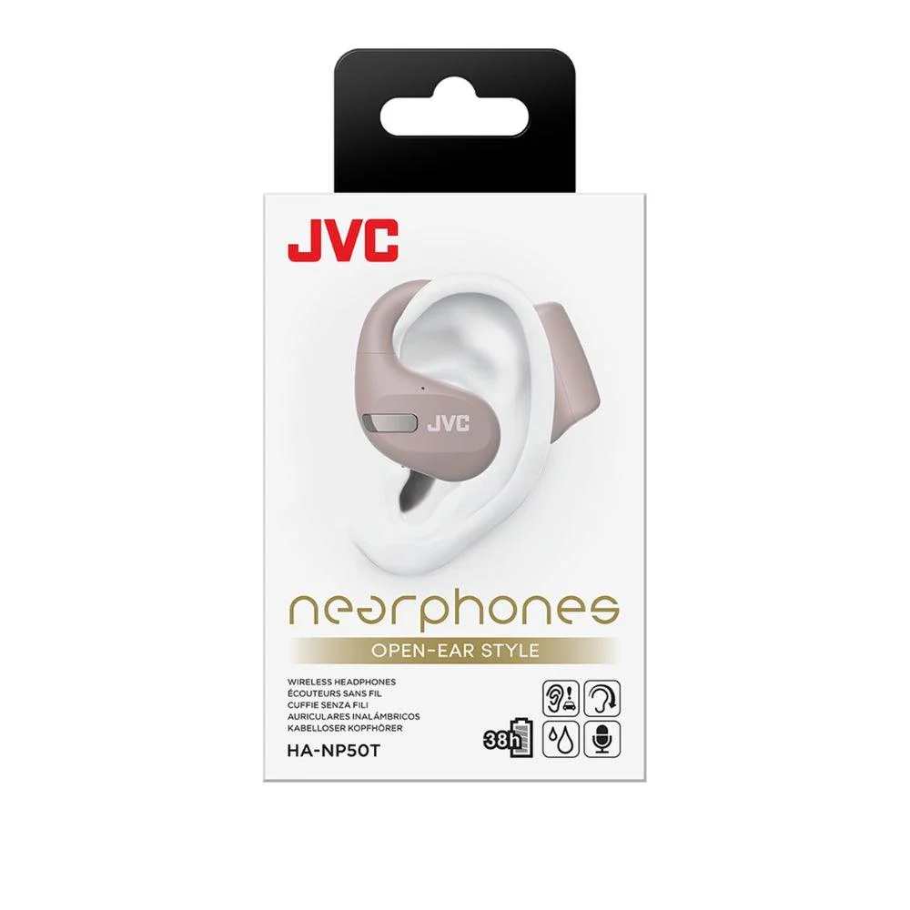JVC Open-ear wireless Bluetooth earphones | Cream - Image 5