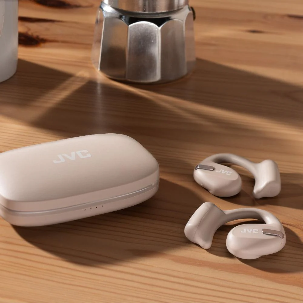 JVC Open-ear wireless Bluetooth earphones | Cream - Image 8