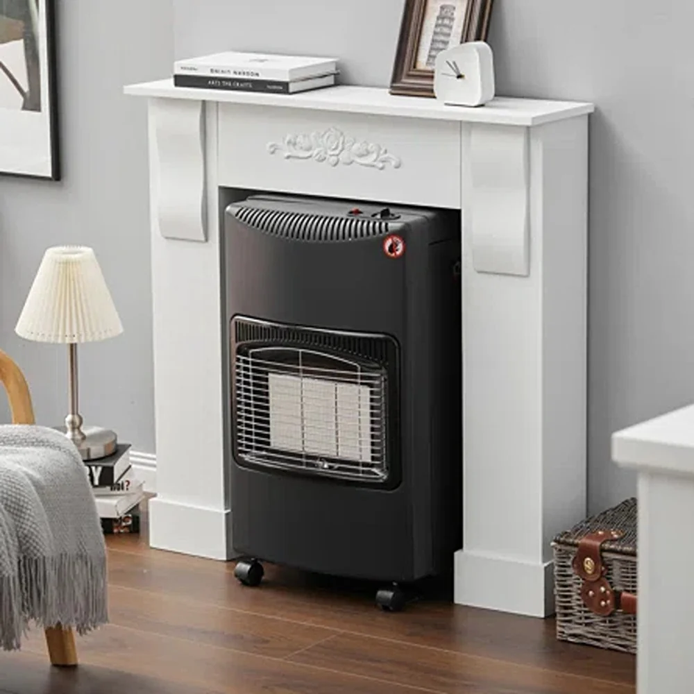 Kingavon Portable Gas Heater | 4.2kW, Slimline, Castor Wheels - Image 4