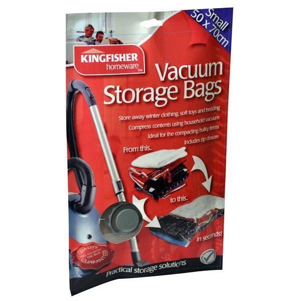 Kingfisher Vacuum Storage Bags  50x70cm 3 Pk