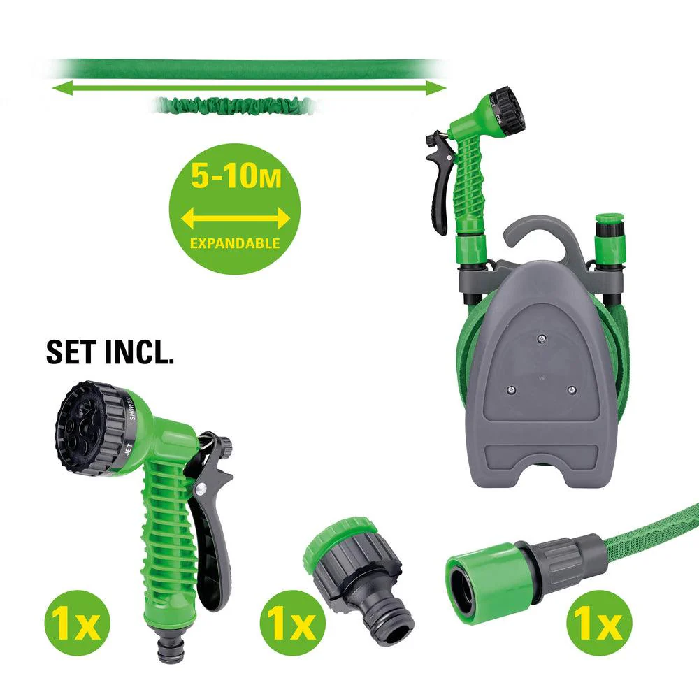 Kinzo Elastic Gardenhose Set | 10m - Image 4