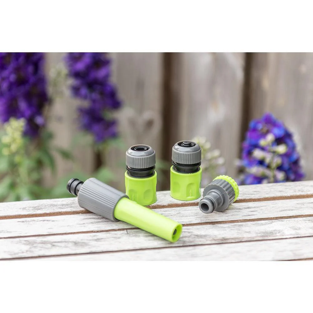 Kinzo Hose Connectors with Nozzle | 4 Piece Set - Image 2