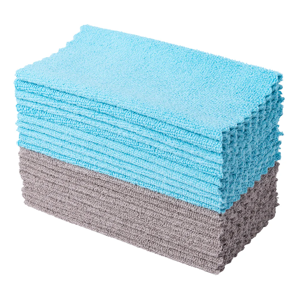 Kleaner Microfibre Cleaning Cloths | Pack of 20, Lint-Free, Reusable - Image 2