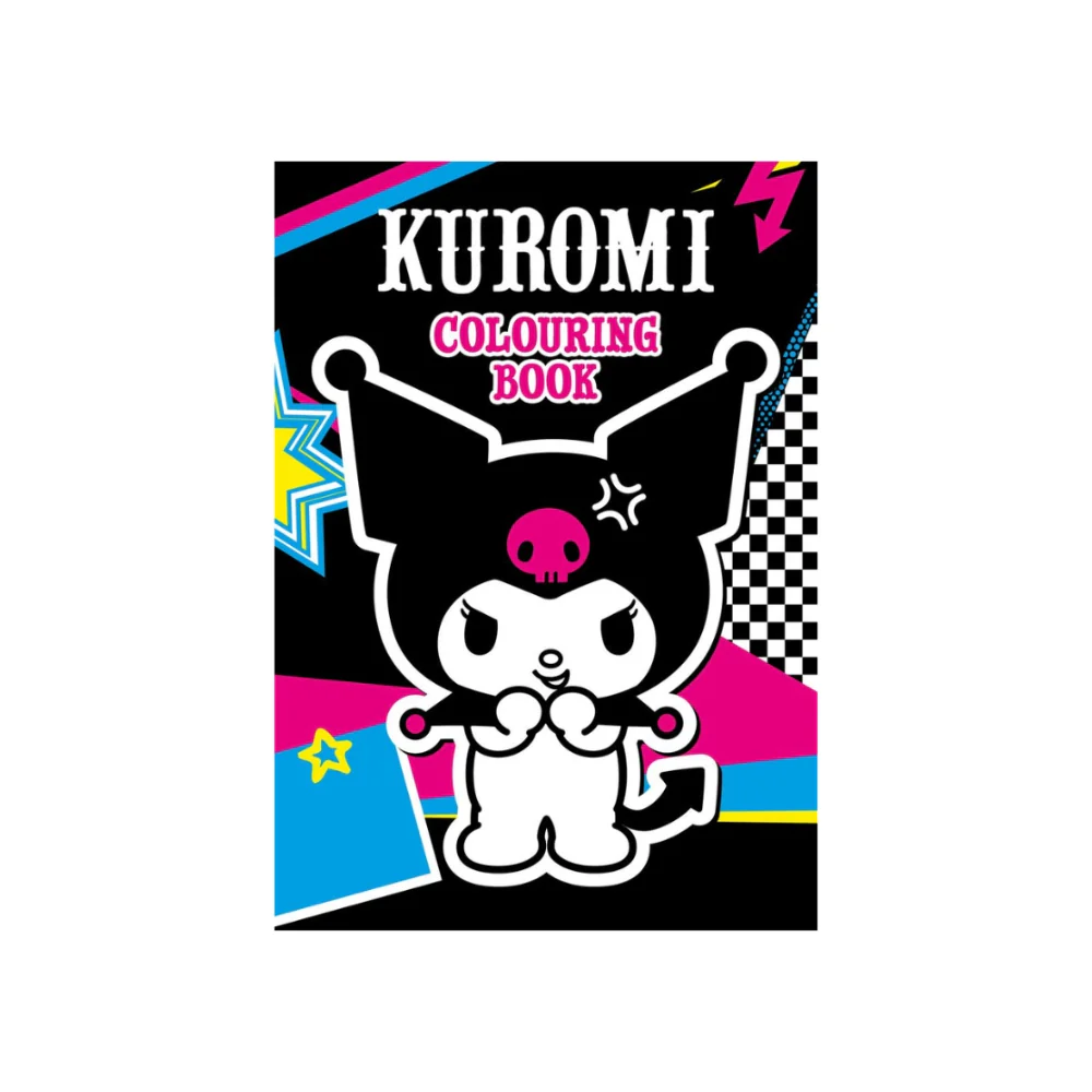 Kuromi Character Colouring Book | Gothic-Cute Sanrio-Style