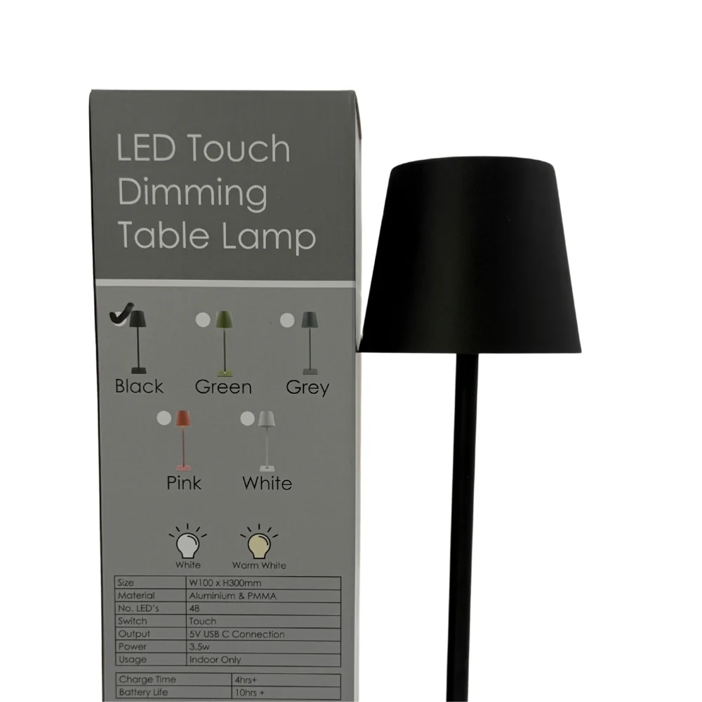 LED Table Lamp | Black - Image 4