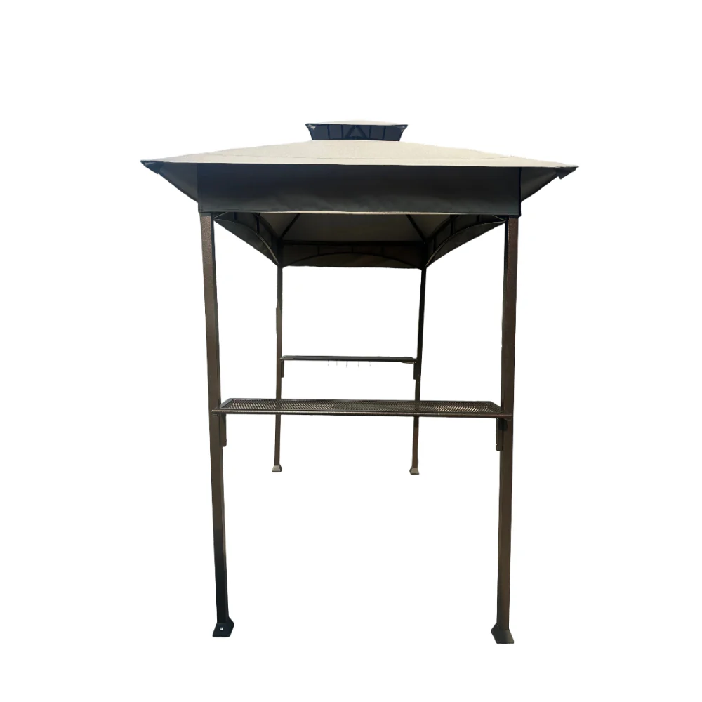 Lifestyle Living Ember BBQ Gazebo Shelter with Side Shelves | 2.4 x 1.5 x 2.55m - Image 3