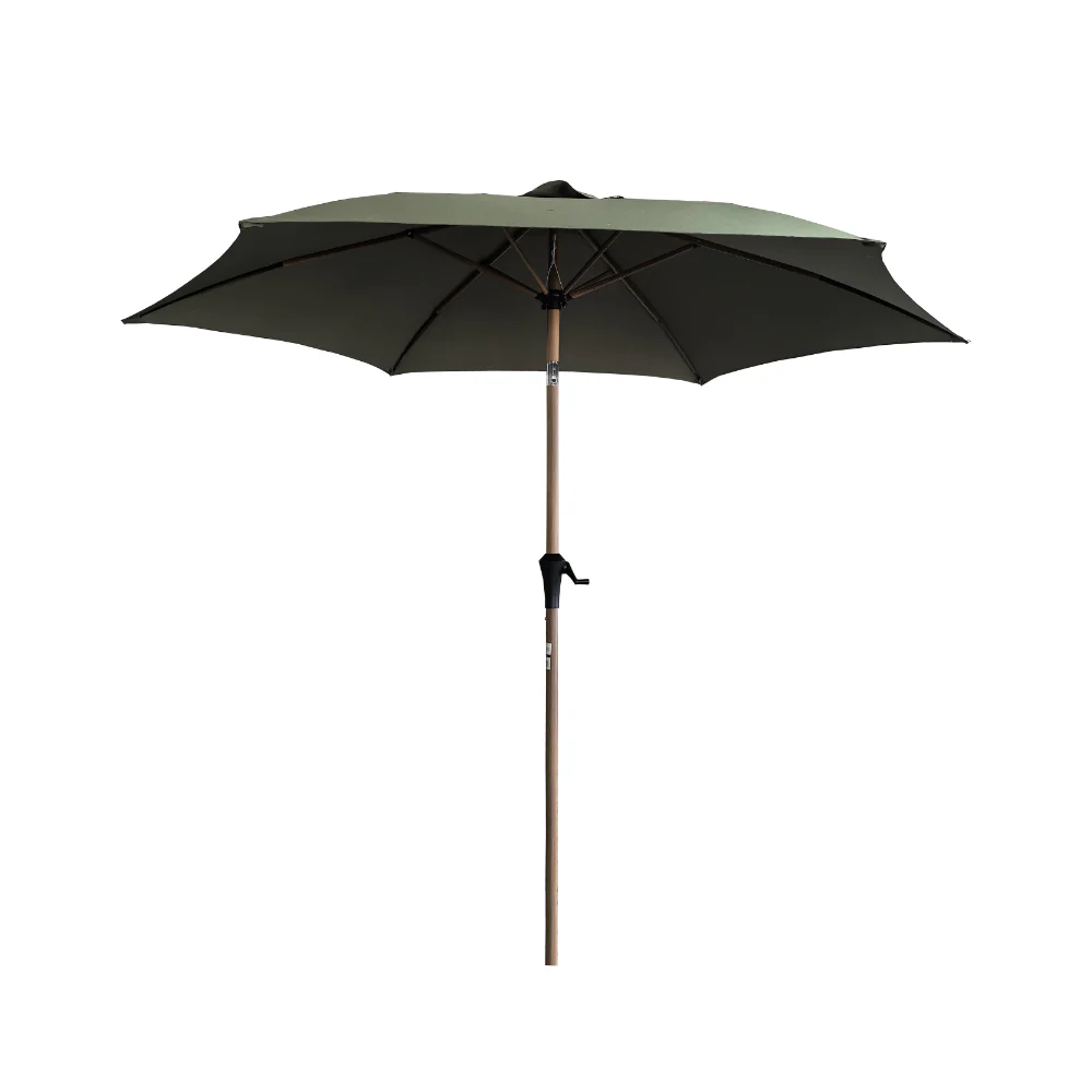 Lifestyle Living Octagon Garden Parasol | Hedge Green, 2.7m