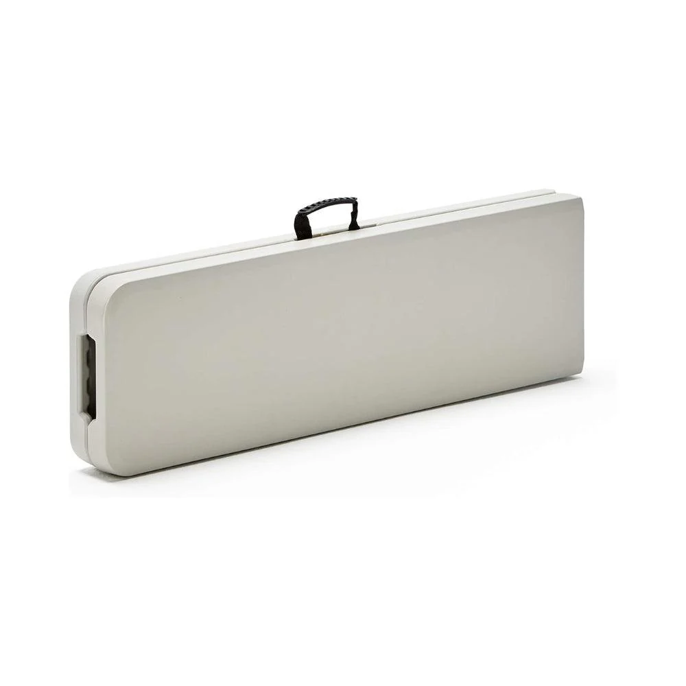 Lifestyle Living White Folding Bench | 180 x 43 x 28 cm - Image 3