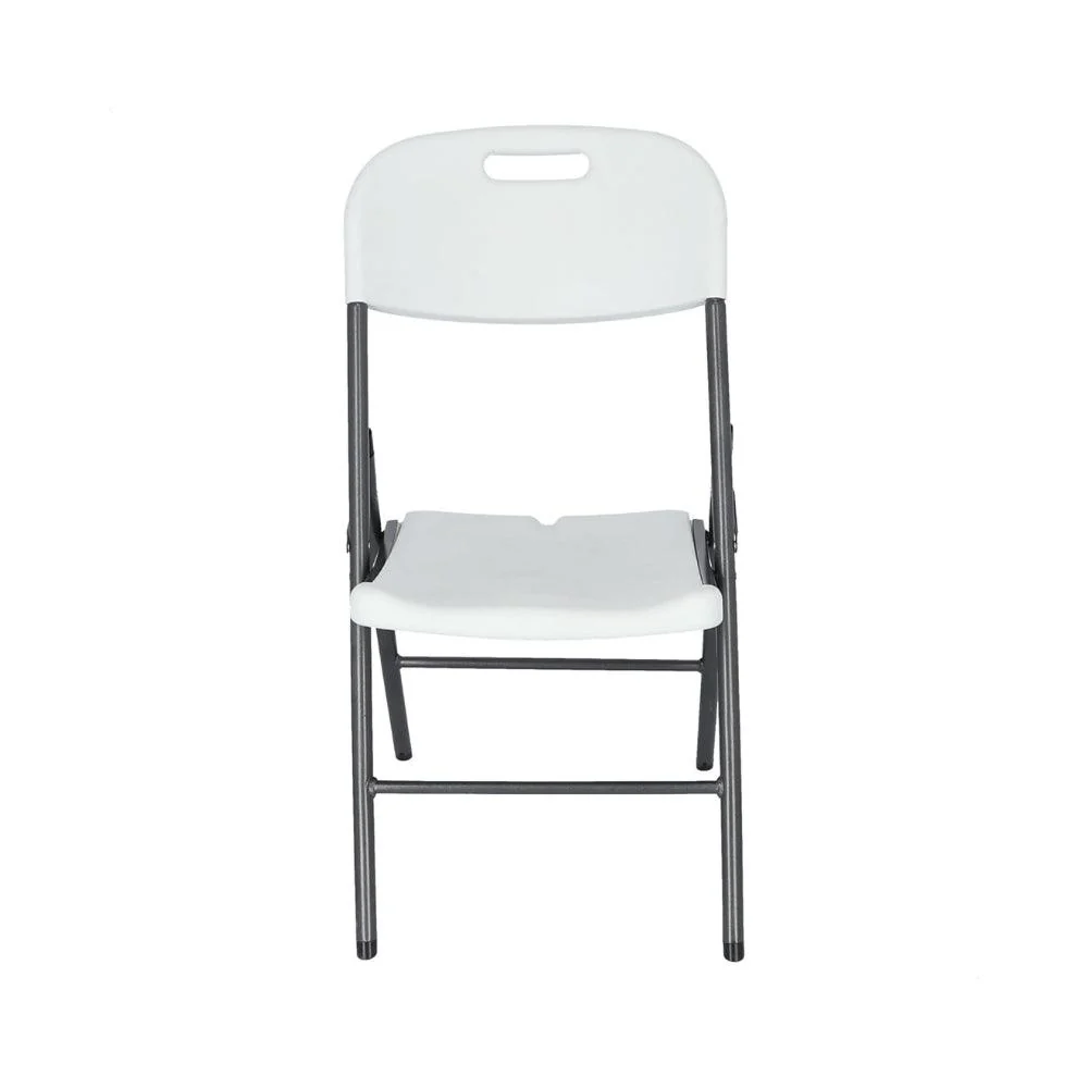Lifestyle Living White Folding Chair - Image 4