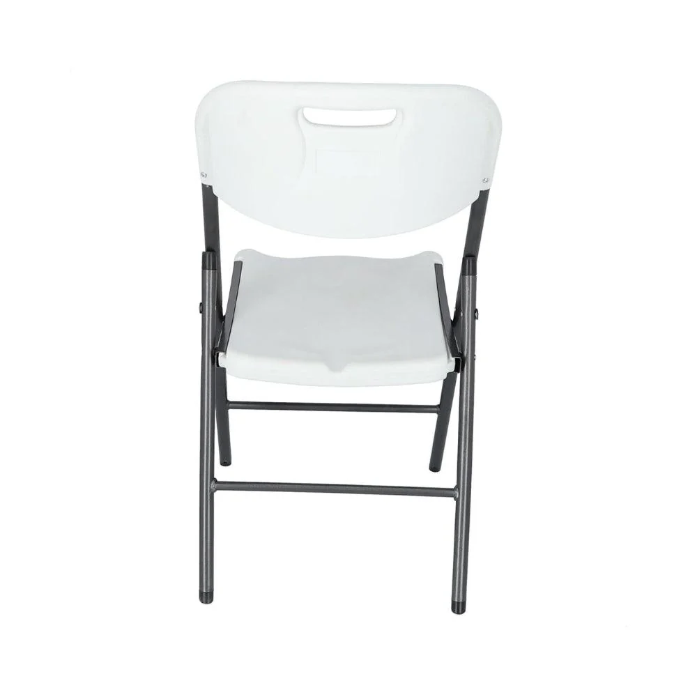 Lifestyle Living White Folding Chair - Image 6