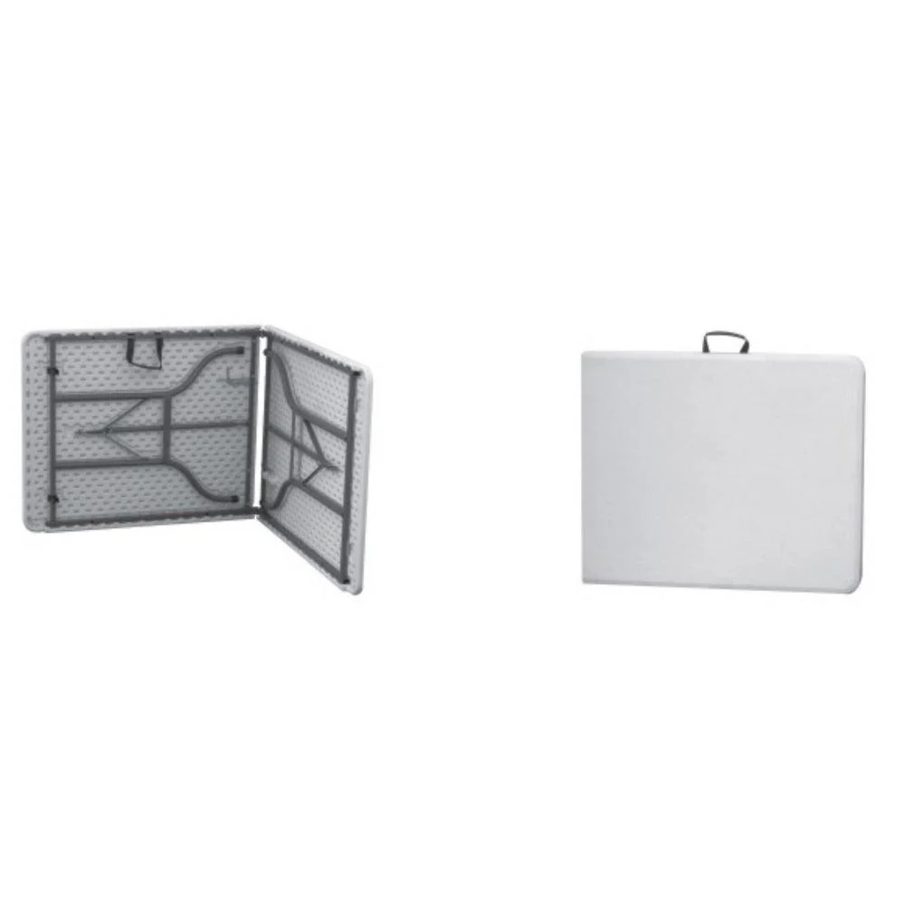 Lifestyle Living White Folding Table | 180 x 74 x 75 cm - Image 3