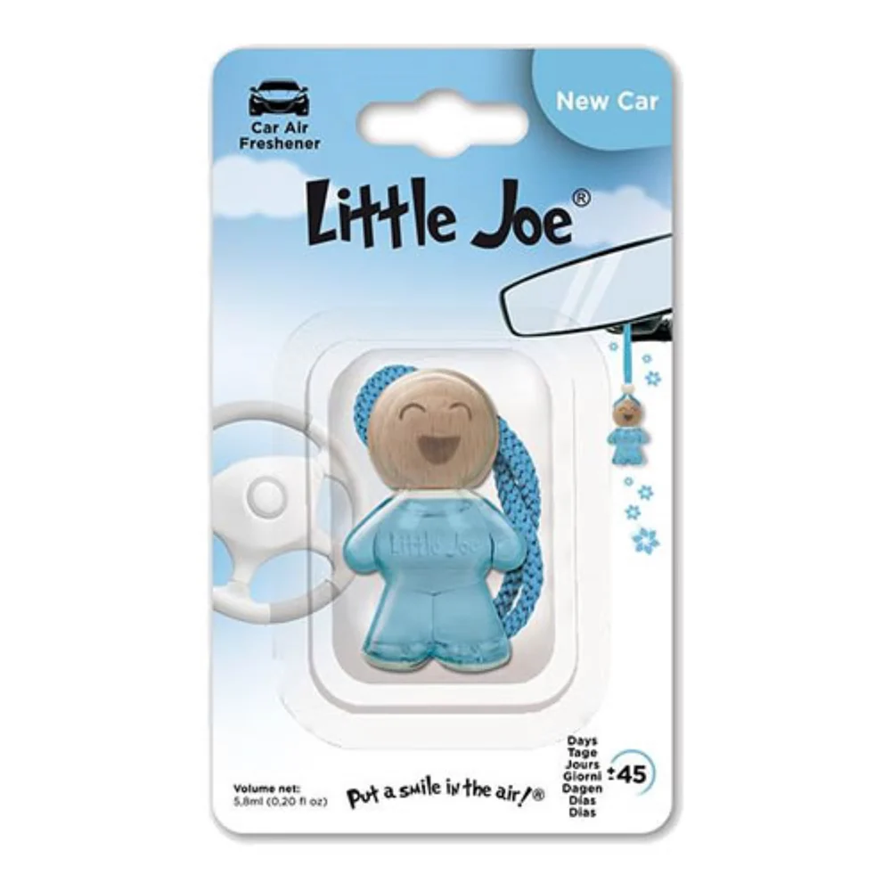 Little Joe Bottle New Car Air Freshener | Hanging, Up to 45 Days, 5.8 ml