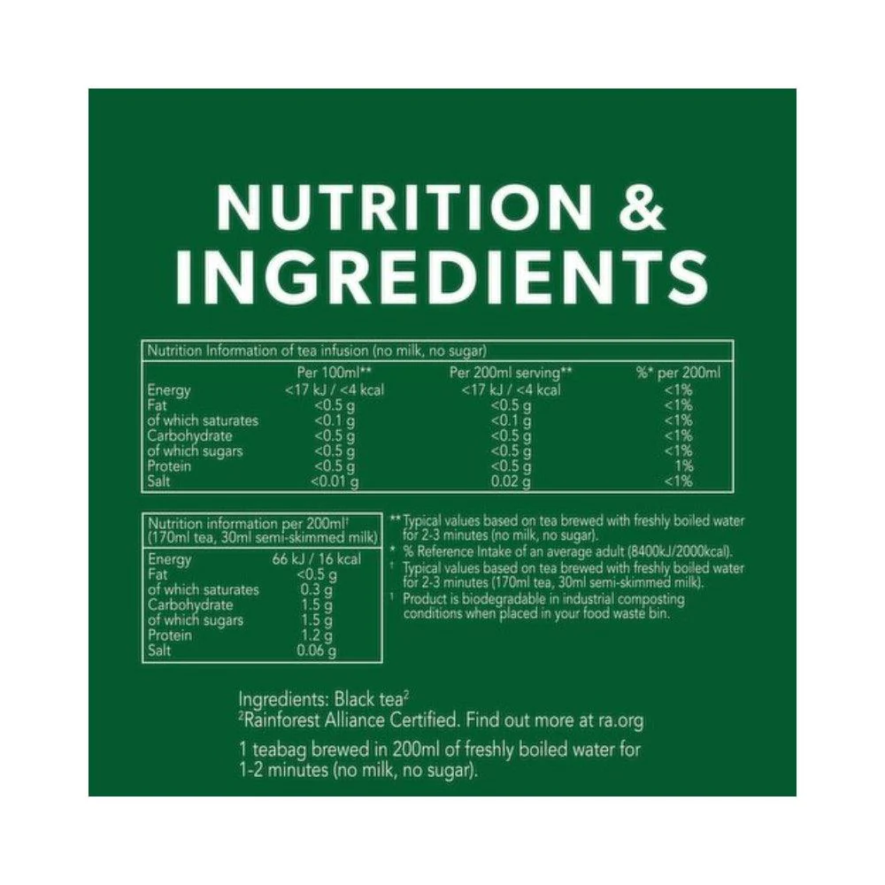 Lyons Original Blend 160 Biodegradable Tea Bags | 464g - Image 3