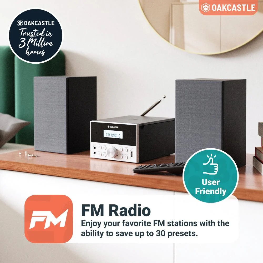 Majority Oakcastle HiFi150 HiFi Stereo System - Image 4