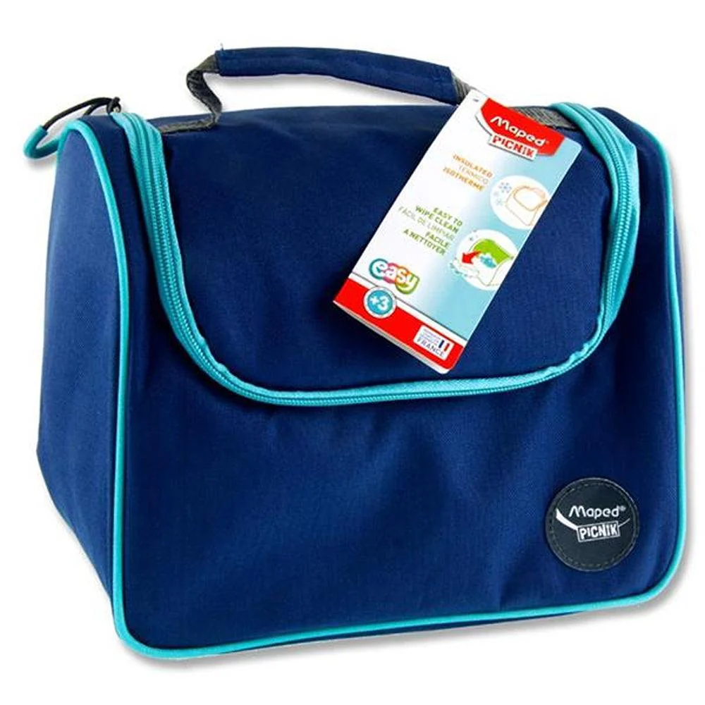 Maped Picnik Origins Lunch Bag | Easy to Clean | Asssorted Blue & Green