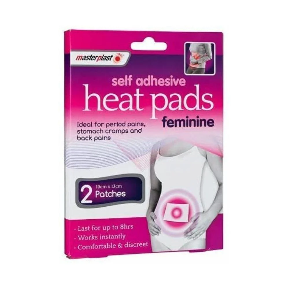 Master plastSelf Adhesive Instant Feminine Heat Pads | Pack of 2