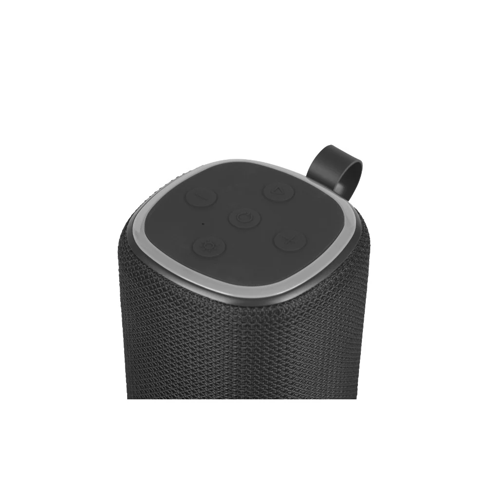 Maxim Fabric Speaker with Multi-Colour LED Halo | Lighting Modes, Hanging Loop - Image 4