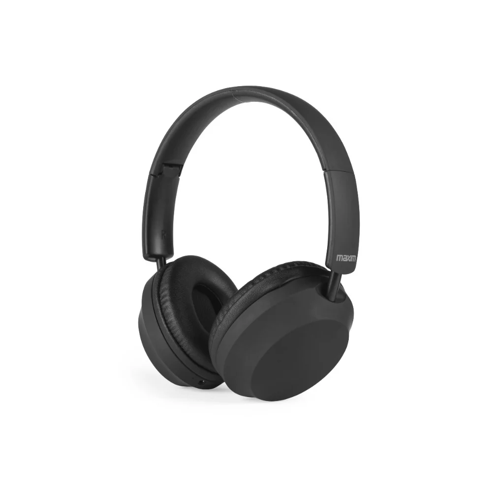 Maxim Matte Black Bluetooth Headphones | Foldable, On-Ear Controls, Closed-Back - Image 8