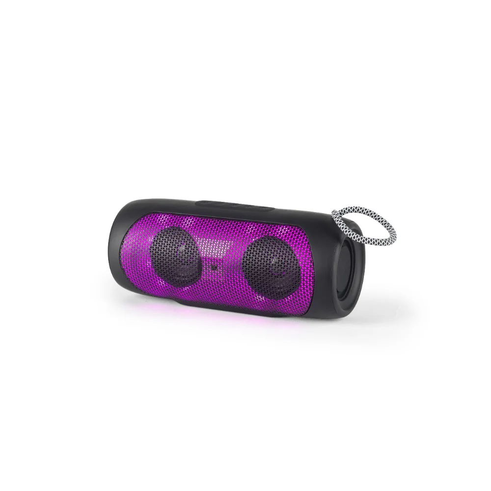 Maxim Portable LED Speaker | Ambient Light, Braided Carry Loop, Assorted Colours - Image 11