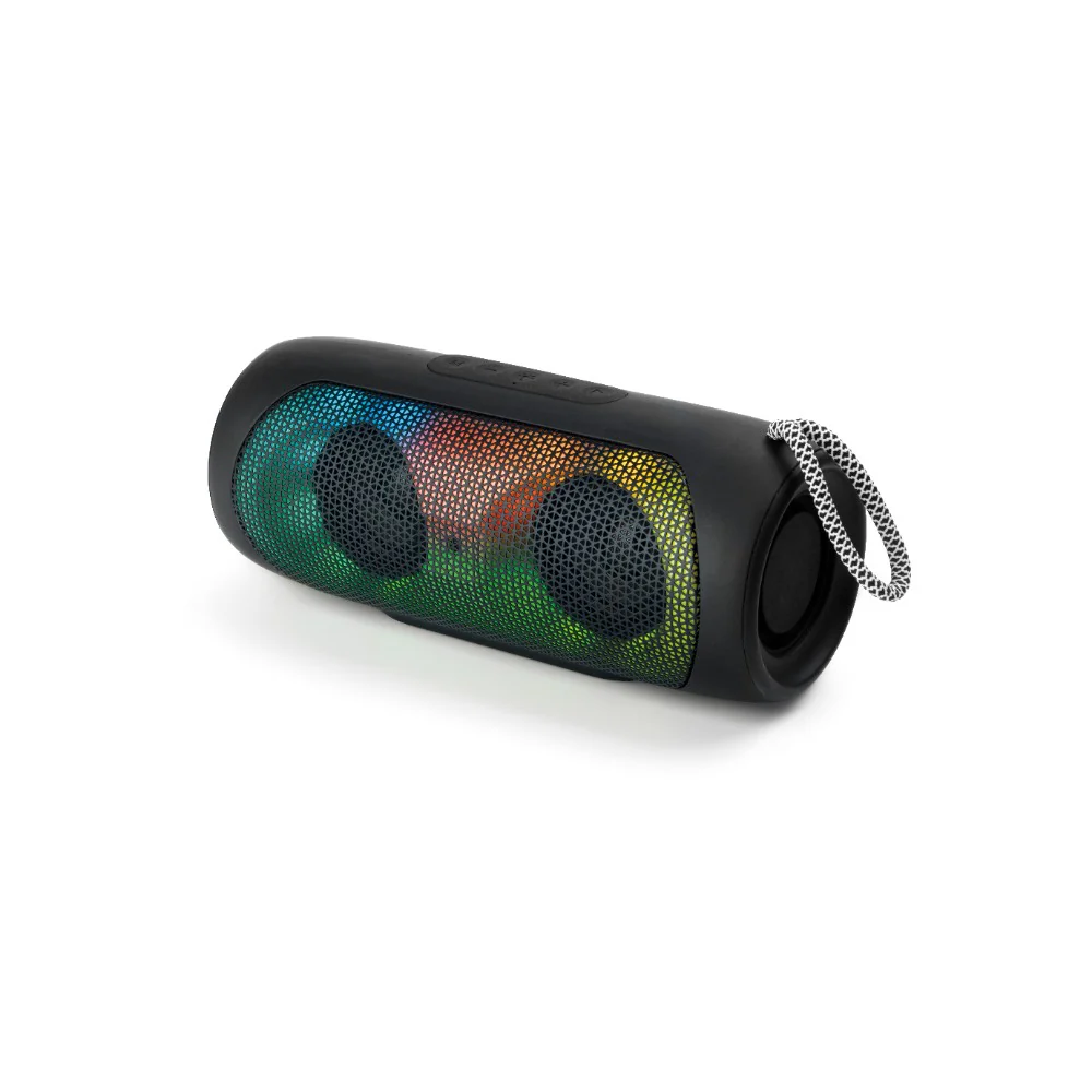 Maxim Portable LED Speaker | Ambient Light, Braided Carry Loop, Assorted Colours - Image 5