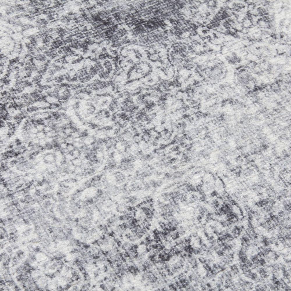 Modena Messina Grey Rug | Modern Distressed Design - Image 4
