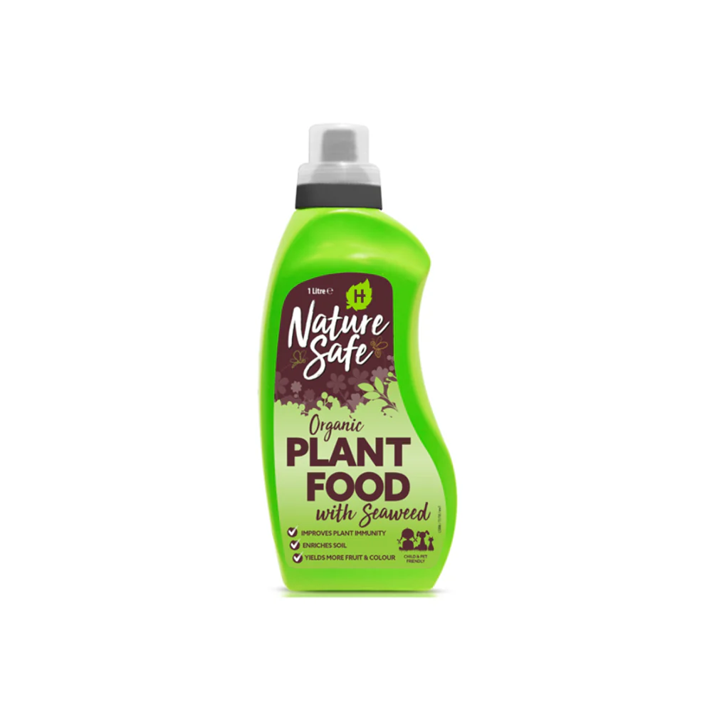 Nature Safe Organic Liquid Plant Food with Seaweed | 1 Litre