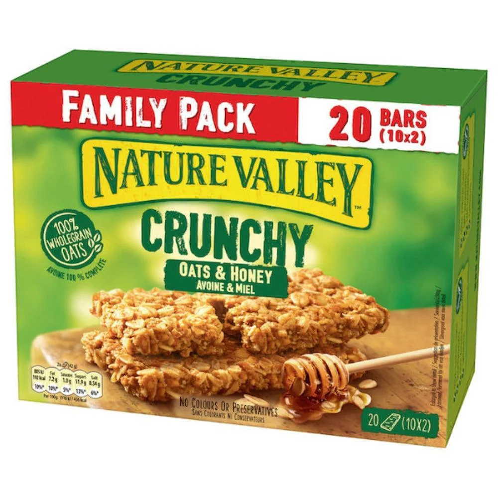 Nature Valley Oats And Honey Family Pack | 20 Pack