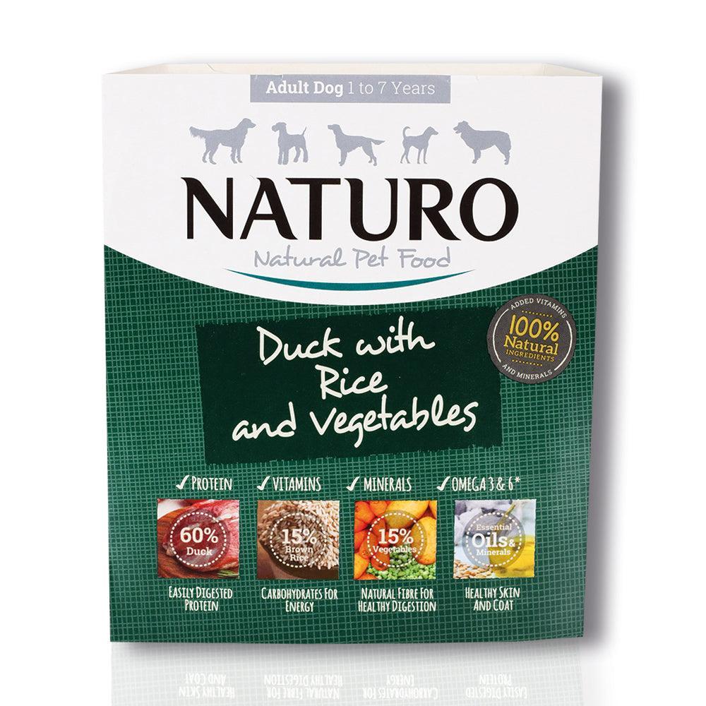 Naturo Adult Dog Duck with Rice and Vegetables | 400g