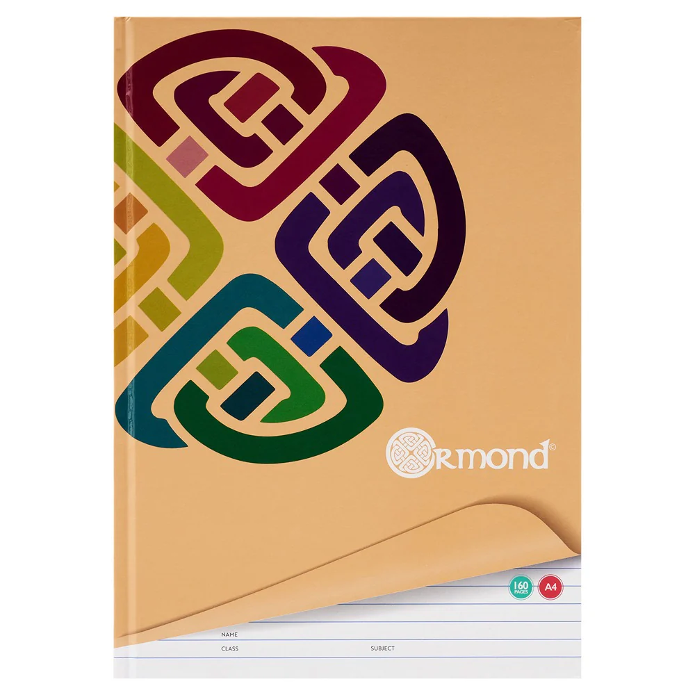 Ormond Multipack A4 Hardback Notebooks with Feint Ruled Pages - Image 7