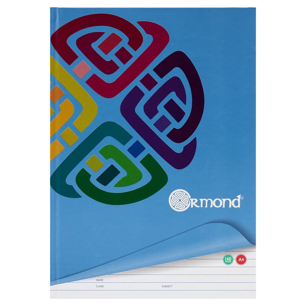 Ormond Multipack A4 Hardback Notebooks with Feint Ruled Pages - Image 9