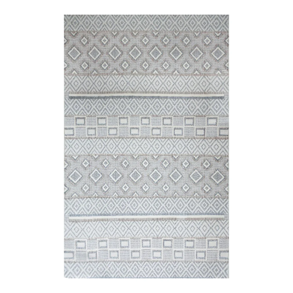 Oslo Kala Natural Rug | 200 x 300cm Geometric Design