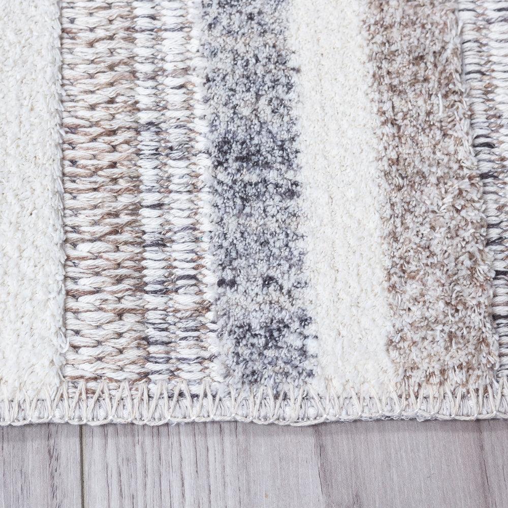 Oslo Nina Rug | Elegant Geometric Design with Neutral Tones - Image 10