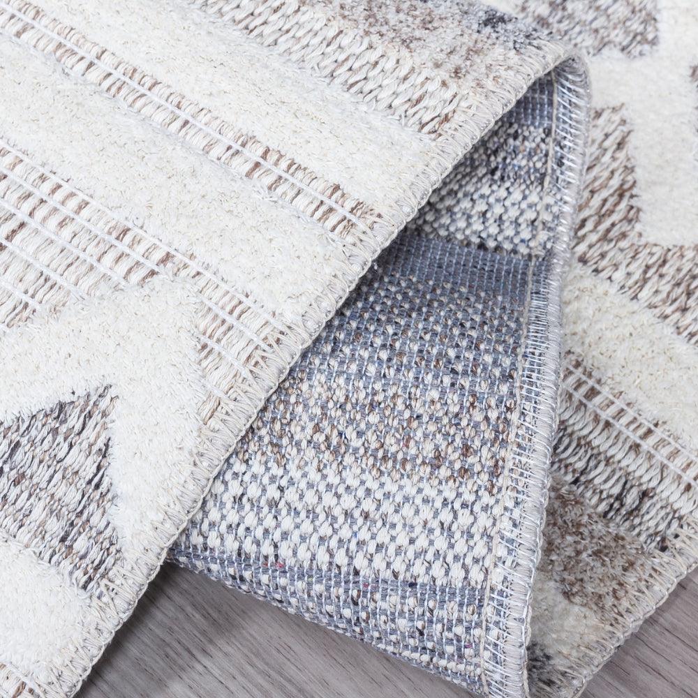 Oslo Nina Rug | Elegant Geometric Design with Neutral Tones - Image 13
