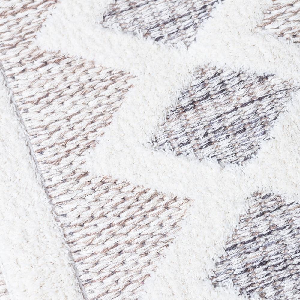 Oslo Nina Rug | Elegant Geometric Design with Neutral Tones - Image 8