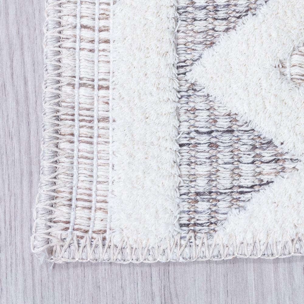 Oslo Nina Rug | Elegant Geometric Design with Neutral Tones - Image 9