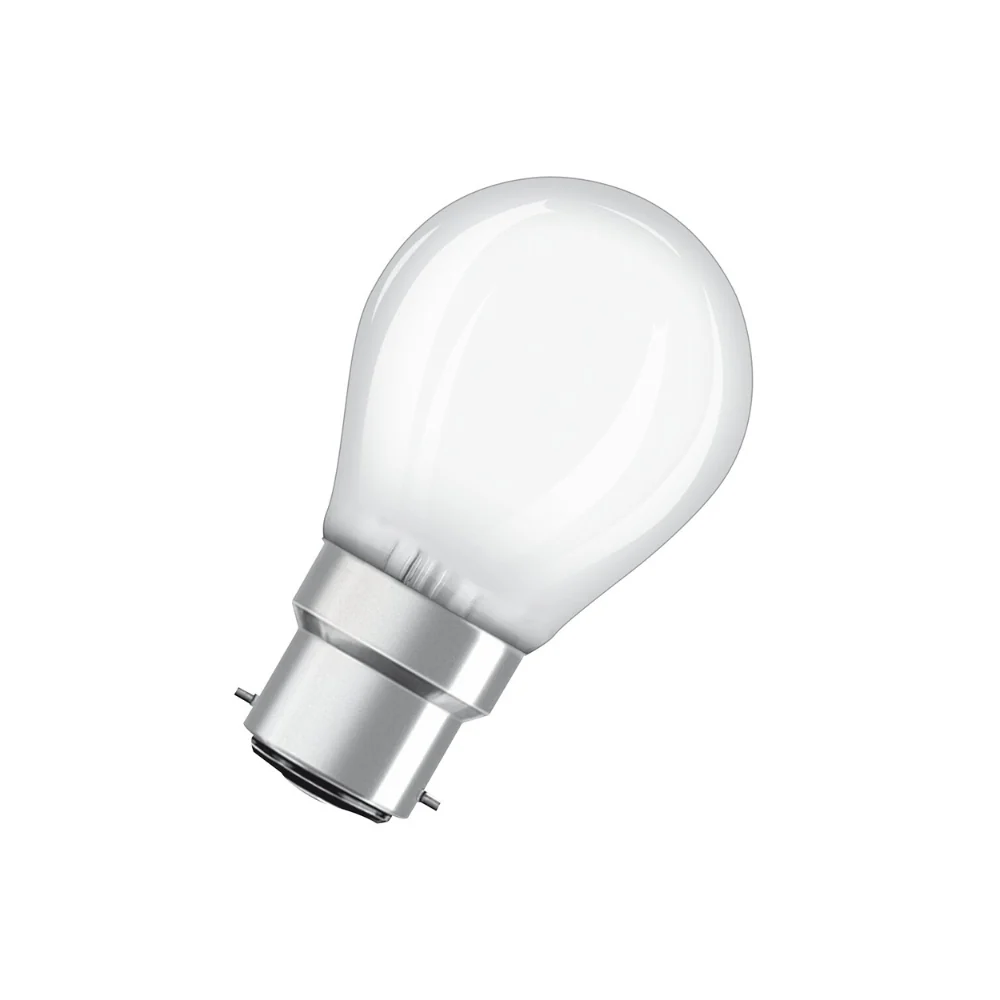 Osram Golf Ball LED Bulb | B22d, 4W = 40W, Warm White, 470lm - Image 2