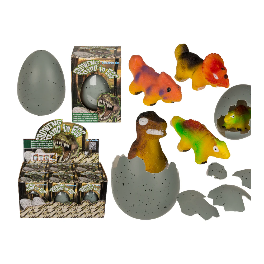 Out Of The Blue Growing Dinosaur Egg Toy | Hatches and Grows in Water - Image 3