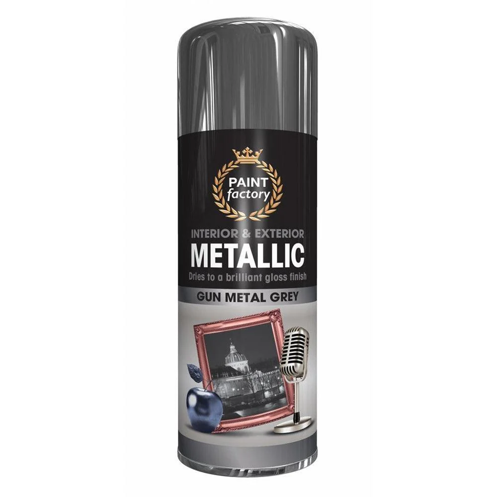 Paint Factory Interior & Exterior Metallic Spray Paint | 400ml - Image 5