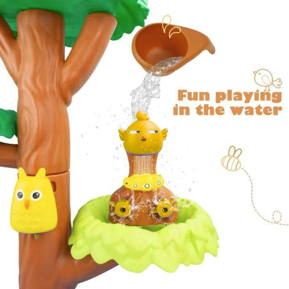 Paradiso Toys Tree Sand and Water Play Table | Animal Figures - Image 3
