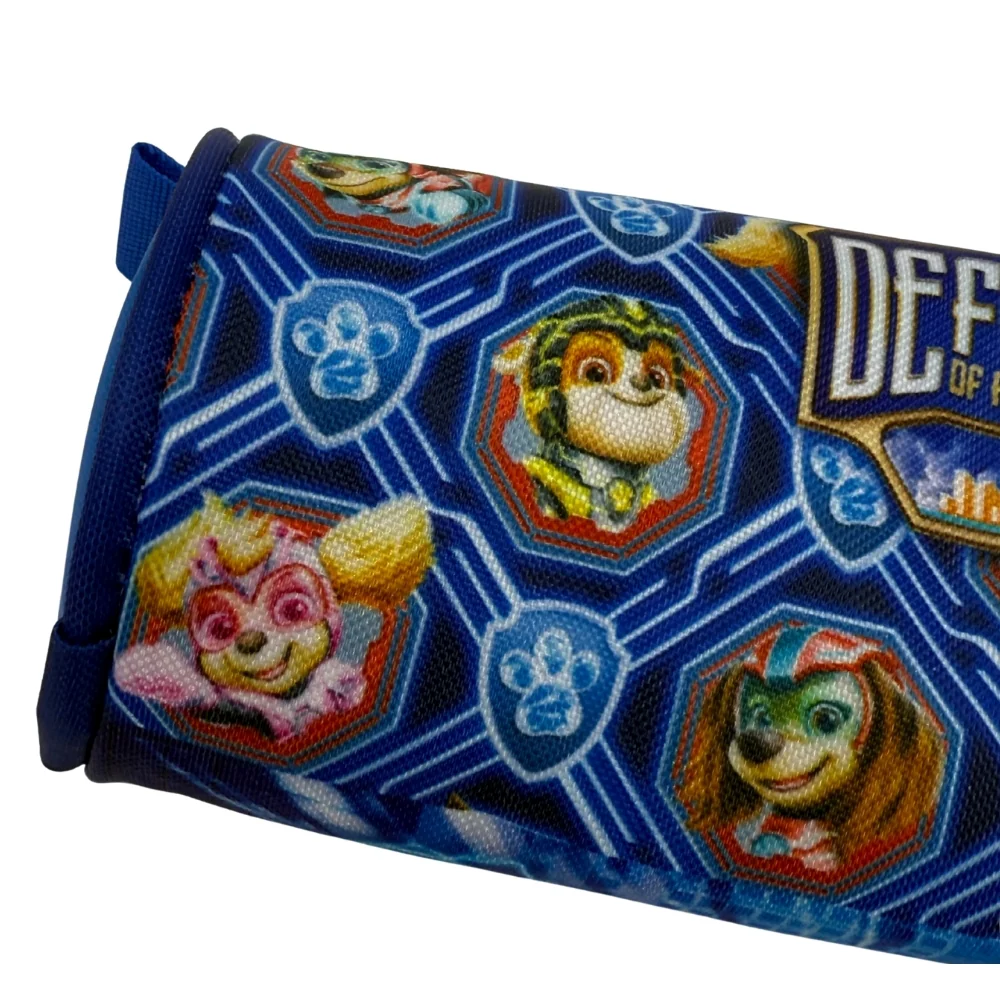 Paw Patrol Vibrant Tube Pencil Case | Durable Fabric & Quality Zipper - Image 3