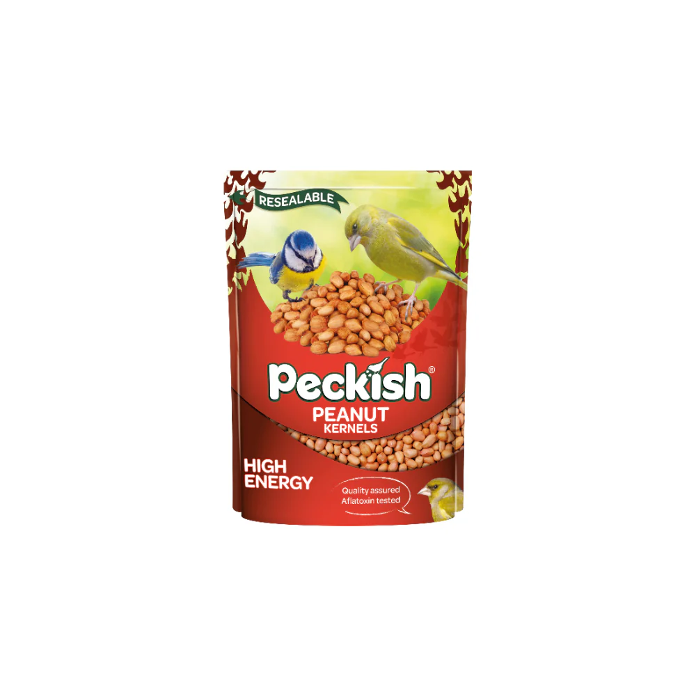 Peckish Peanut Kernels Wild Bird Food | High Energy, Resealable, 2.4kg