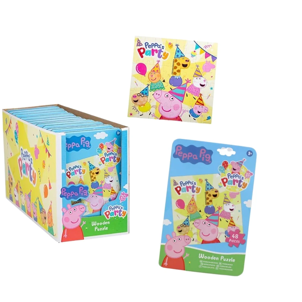 Peppa Pig Wooden Puzzle Tin - Image 3